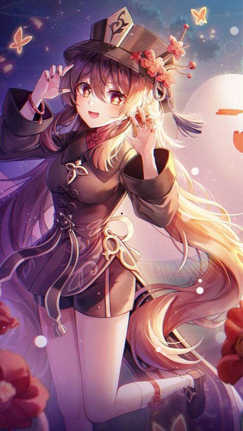 非羽吃瓜胡桃大战史莱姆